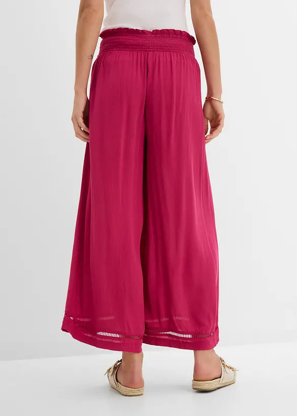 Jupe-culotte textur&eacute;e, bonprix