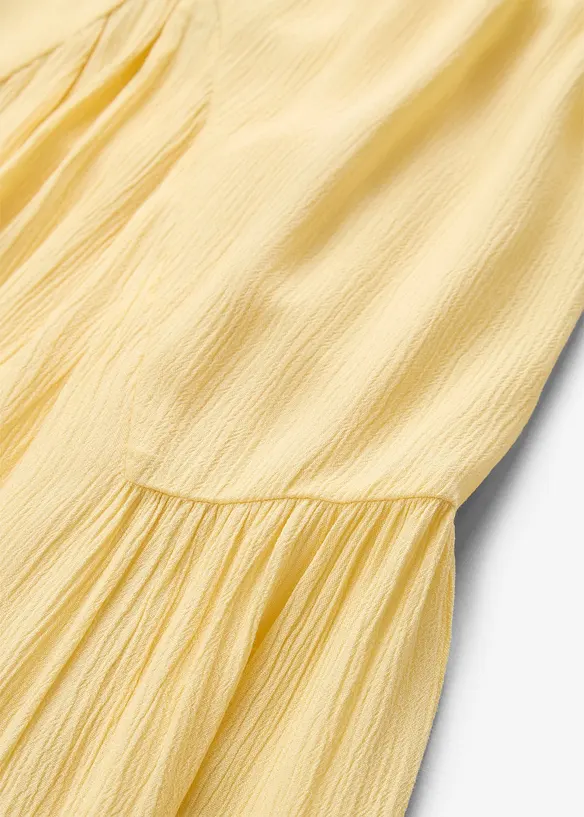 Midikleid aus strukturierter Viskose, bonprix