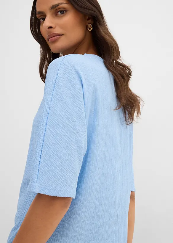 Shirt aus strukturiertem Material, bonprix