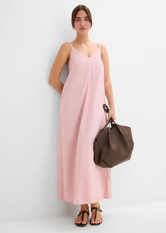 Robe midi &agrave; bretelles r&eacute;glables, bonprix