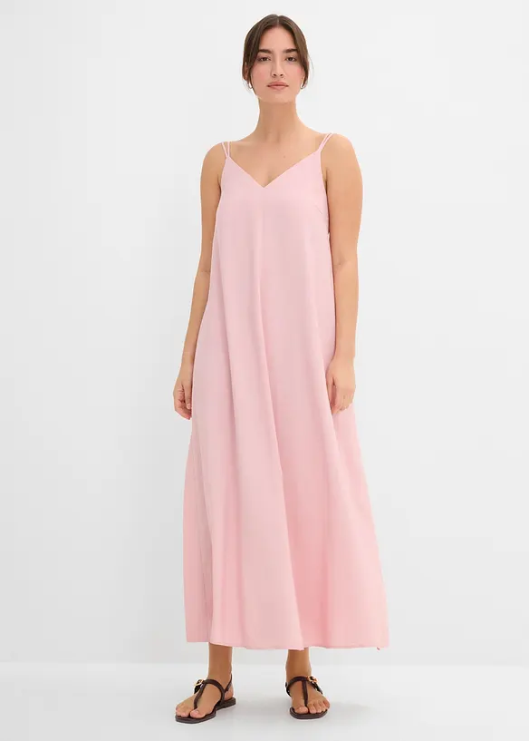Robe midi &agrave; bretelles r&eacute;glables, bonprix