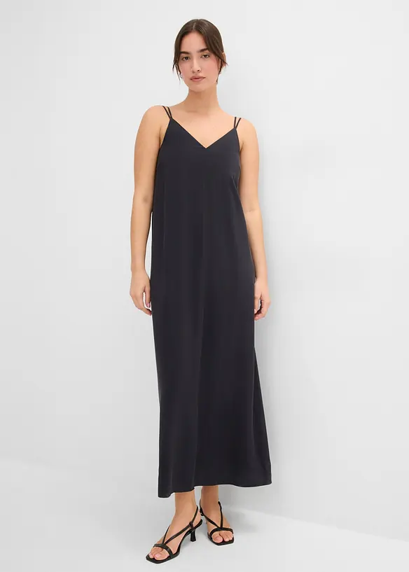 Robe midi &agrave; bretelles r&eacute;glables, bonprix