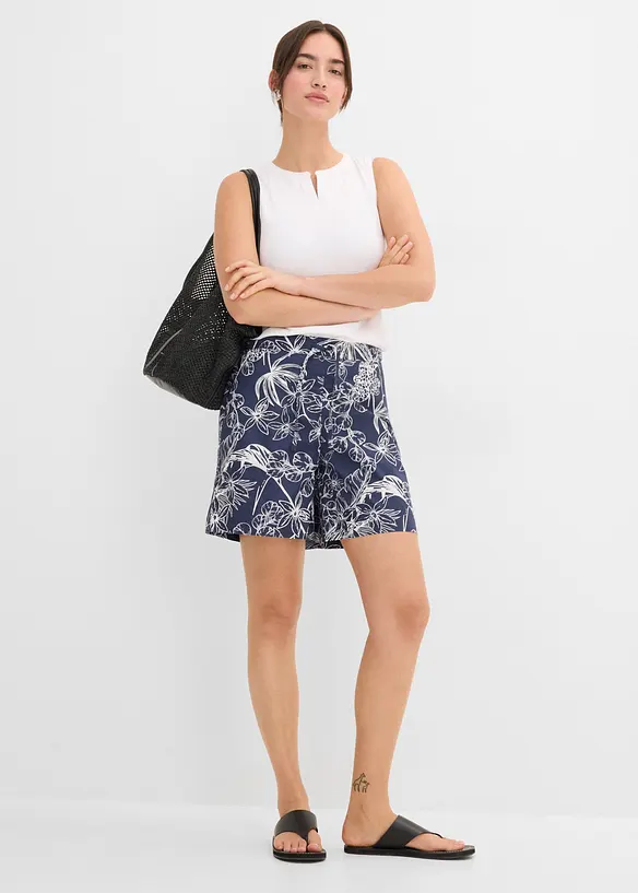 Shorts aus reiner Baumwolle, bonprix