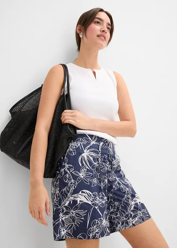 Shorts aus reiner Baumwolle, bonprix
