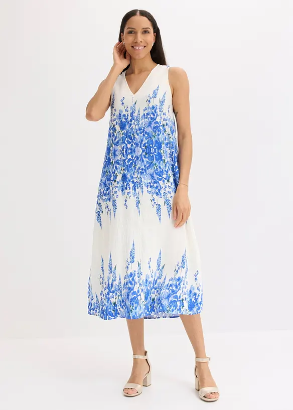 Midikleid aus feinem Viskose-Mix, bonprix