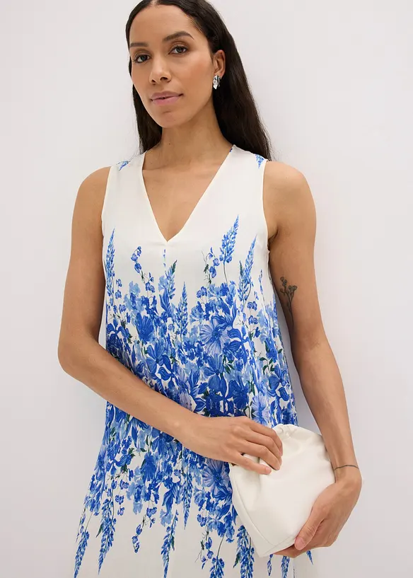 Midikleid aus feinem Viskose-Mix, bonprix