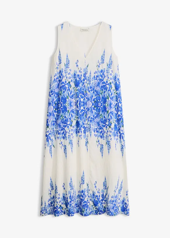 Midikleid aus feinem Viskose-Mix, bonprix