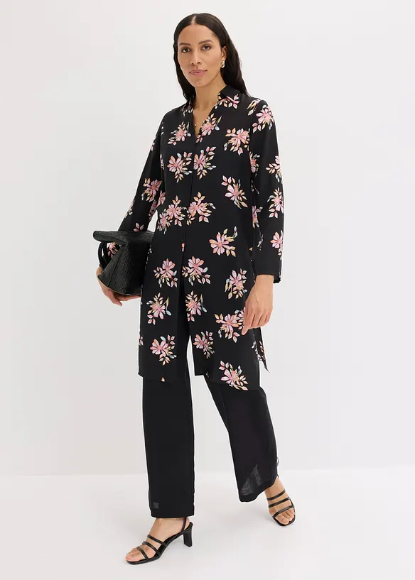 Blouse longue en viscose fluide, bonprix