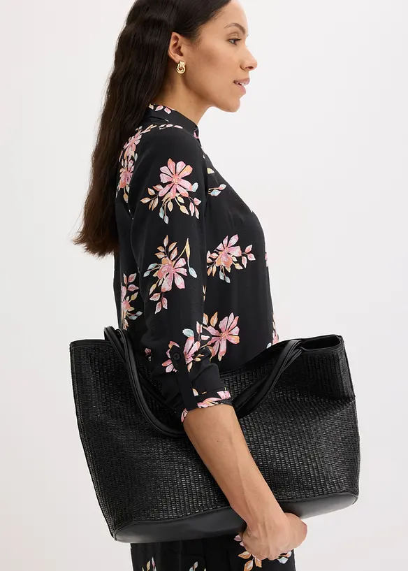 Blouse longue en viscose fluide, bonprix