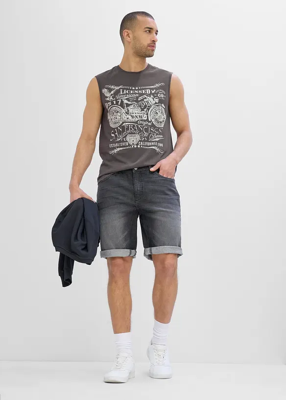 Lot de 2 d&eacute;bardeurs marcel 100% coton, bonprix