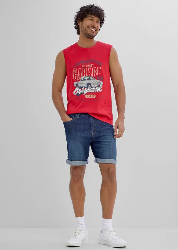 Lot de 3 d&eacute;bardeurs marcel 100% coton, bonprix