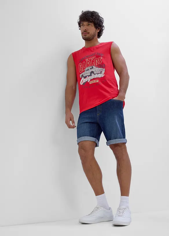 Lot de 3 d&eacute;bardeurs marcel 100% coton, bonprix