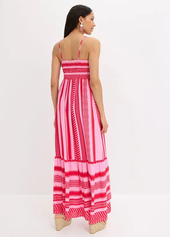 Robe &agrave; bretelles en viscose fluide, bonprix