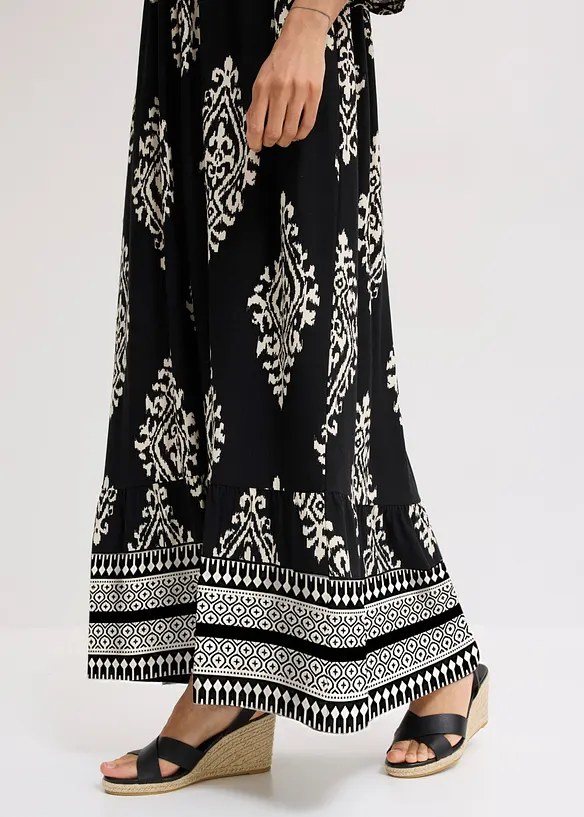 Robe tunique douce en viscose extensible, bonprix
