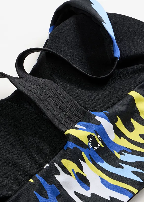 Sport-Bustier-Bikinioberteil aus schnelltrocknendem Material, bonprix