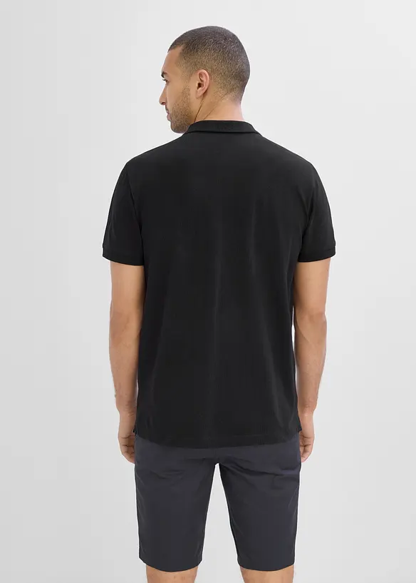 Polo en maille piqu&eacute;e 100% coton, bonprix