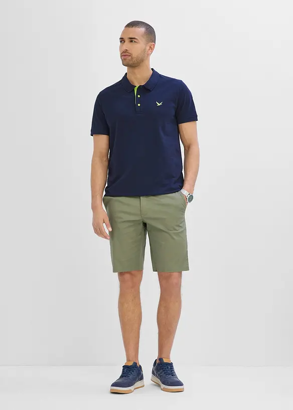 Piqu&eacute;-Poloshirt aus reiner Bio-Baumwolle, bonprix