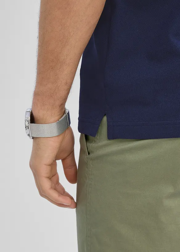 Piqu&eacute;-Poloshirt aus reiner Bio-Baumwolle, bonprix