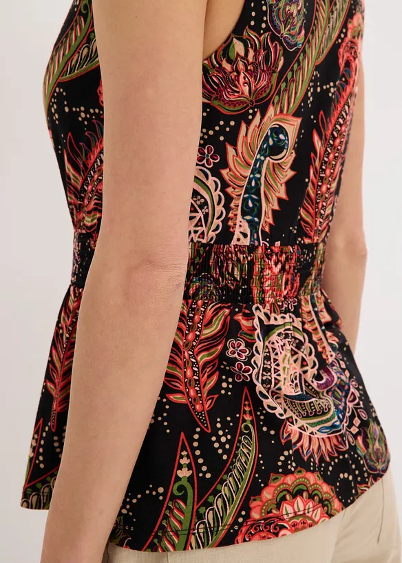Top en jersey viscose doux, bonprix