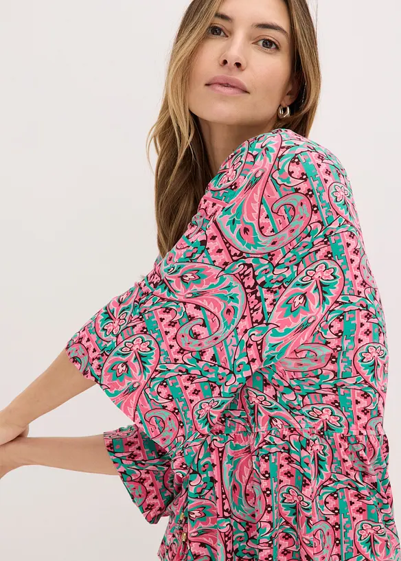 Tunika-Shirt aus softem Viskose-Mix, bonprix
