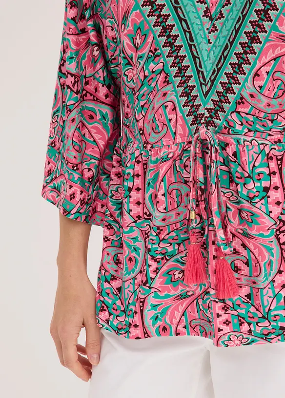 Tunika-Shirt aus softem Viskose-Mix, bonprix