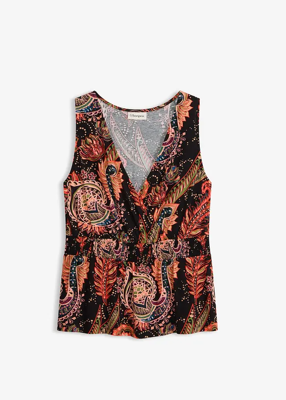 Top en jersey viscose doux, bonprix