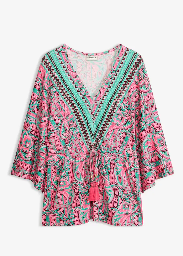 Tunika-Shirt aus softem Viskose-Mix, bonprix