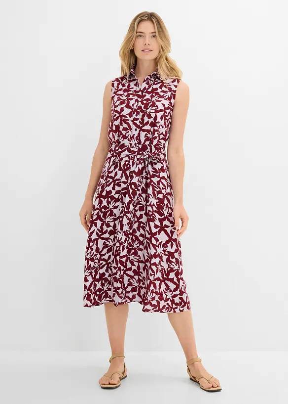 Robe-chemise en viscose fluide, bonprix