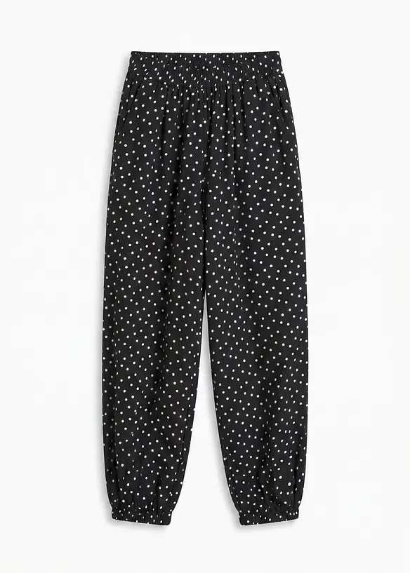 Pantalon ballon en viscose fluide, bonprix