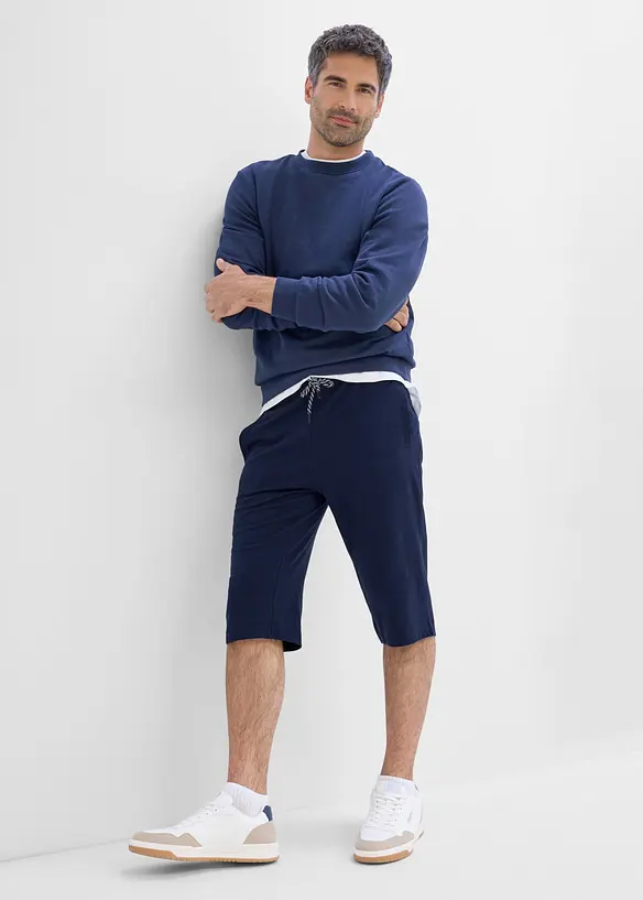 Lot de 2 bermudas en jersey 100% coton, bonprix