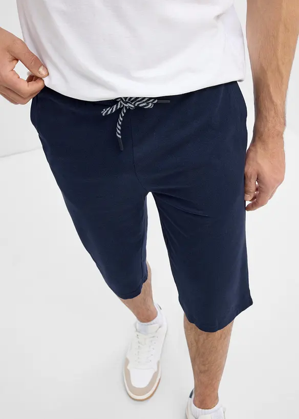 Lot de 2 bermudas en jersey 100% coton, bonprix