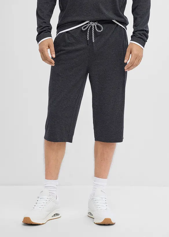 Jersey-Longshorts aus reiner Bio-Baumwolle (2er Pack), bonprix