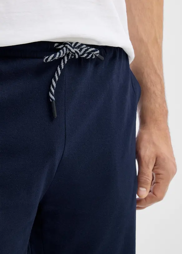 Lot de 2 bermudas en jersey 100% coton, bonprix