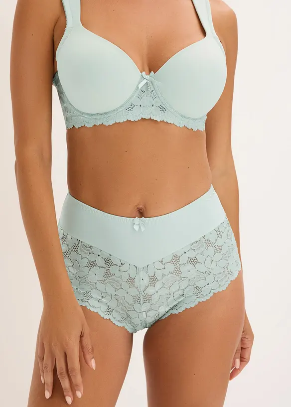 Culotte maxi &agrave; dentelle, bonprix