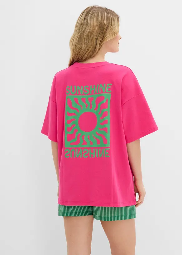 T-shirt oversize 100% coton, bonprix