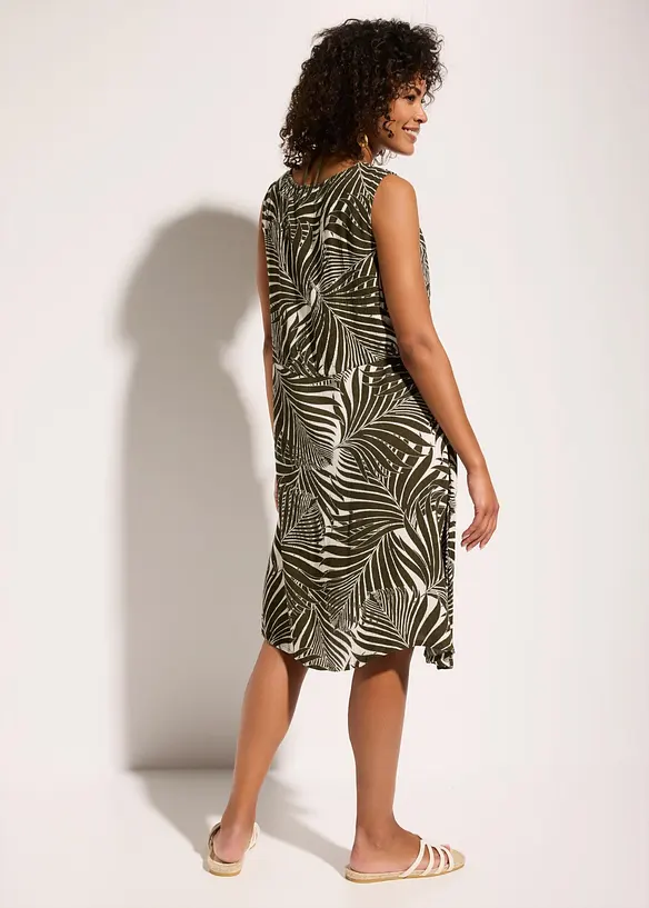 Robe de plage aspect froiss&eacute;, bonprix