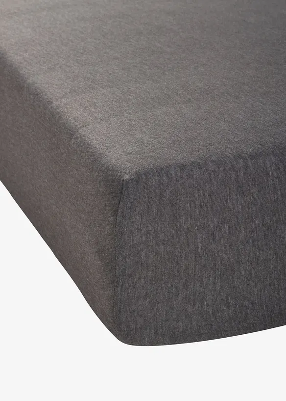 Spannbettlaken in Leinen-Optik, bonprix