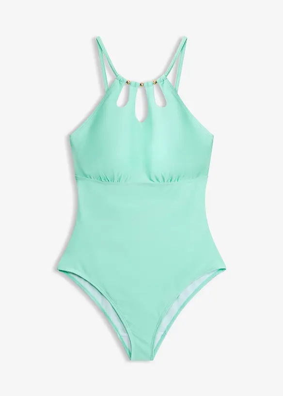 Maillot 1 pi&egrave;ce sculptant, maintien mod&eacute;r&eacute;, bonprix