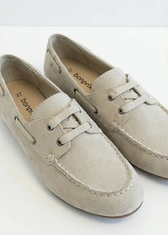 Loafer mit Schn&uuml;rung, bonprix