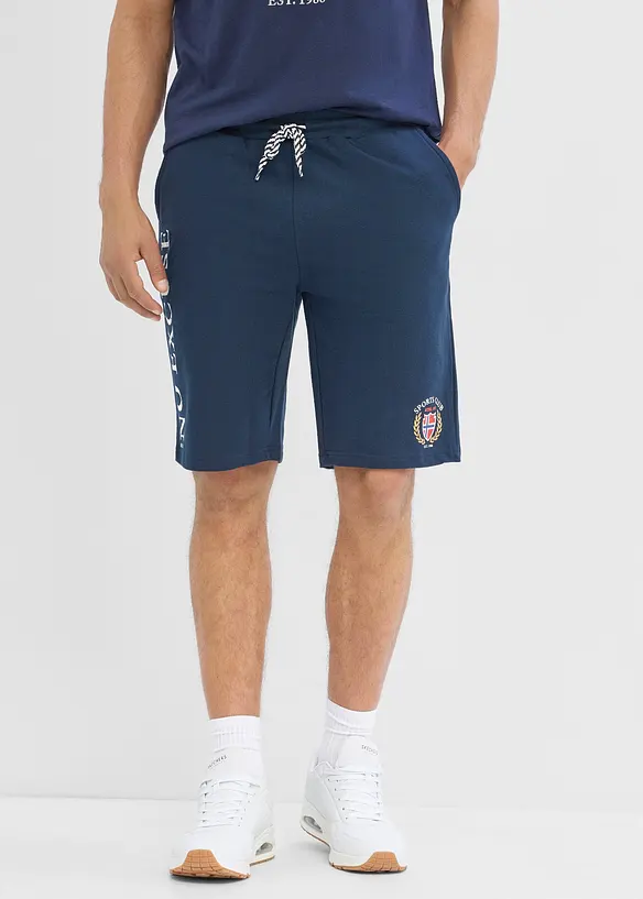Short sweat 100% coton, bonprix