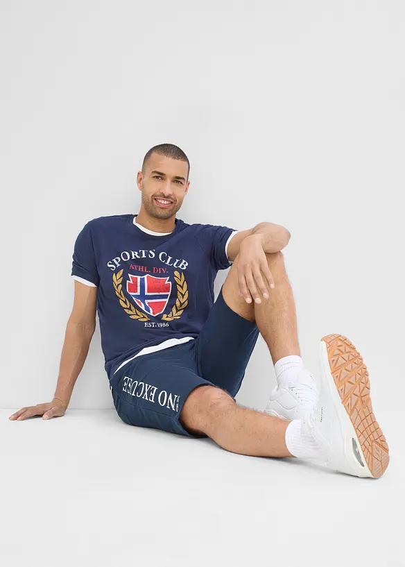 Short sweat 100% coton, bonprix