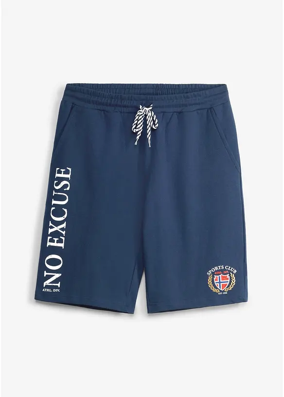Short sweat 100% coton, bonprix