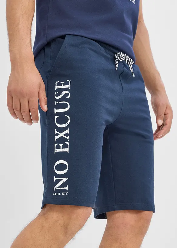 Short sweat 100% coton, bonprix