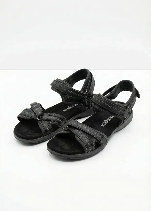 Trekkingsandalen mit Profilsohle, bonprix