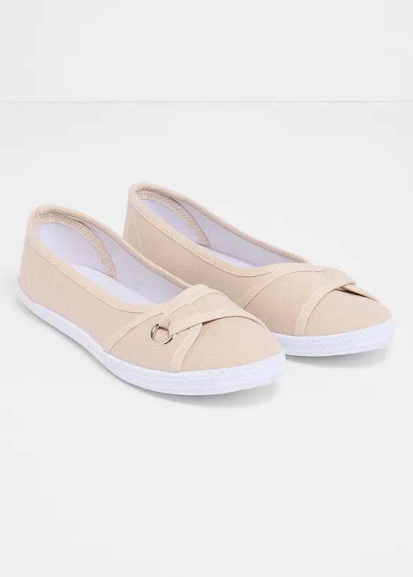 Ballerines en toile de coton, bonprix