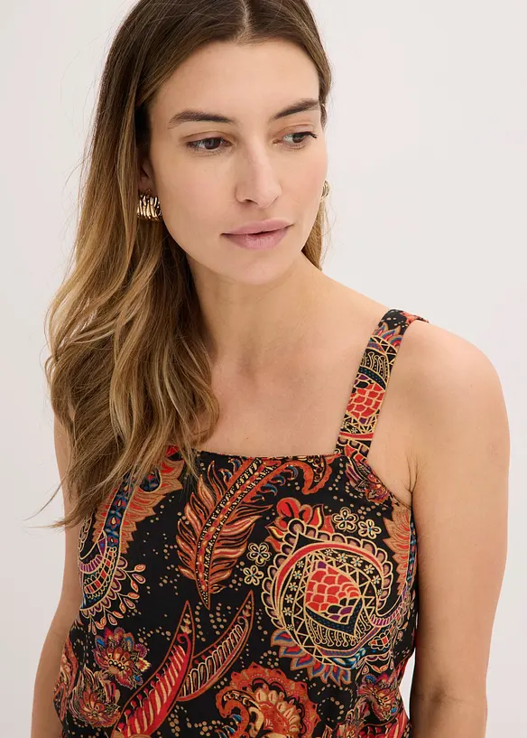 Jersey-Jumpsuit aus softem Viskose-Mix, bonprix
