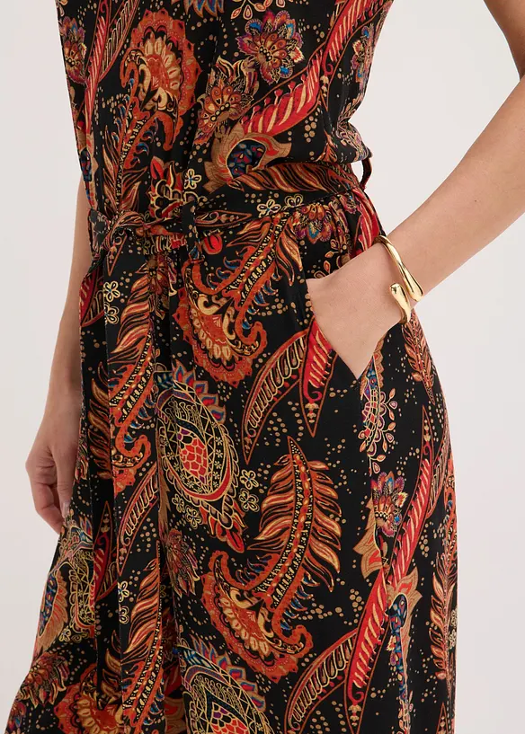Jersey-Jumpsuit aus softem Viskose-Mix, bonprix
