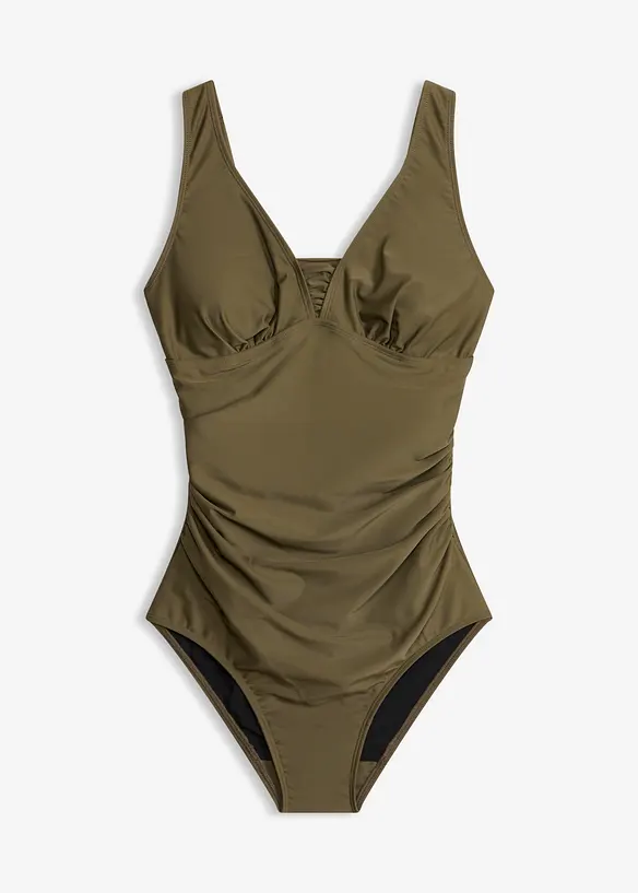 Medium Shape-Badeanzug mit breiten Tr&auml;gern, bonprix