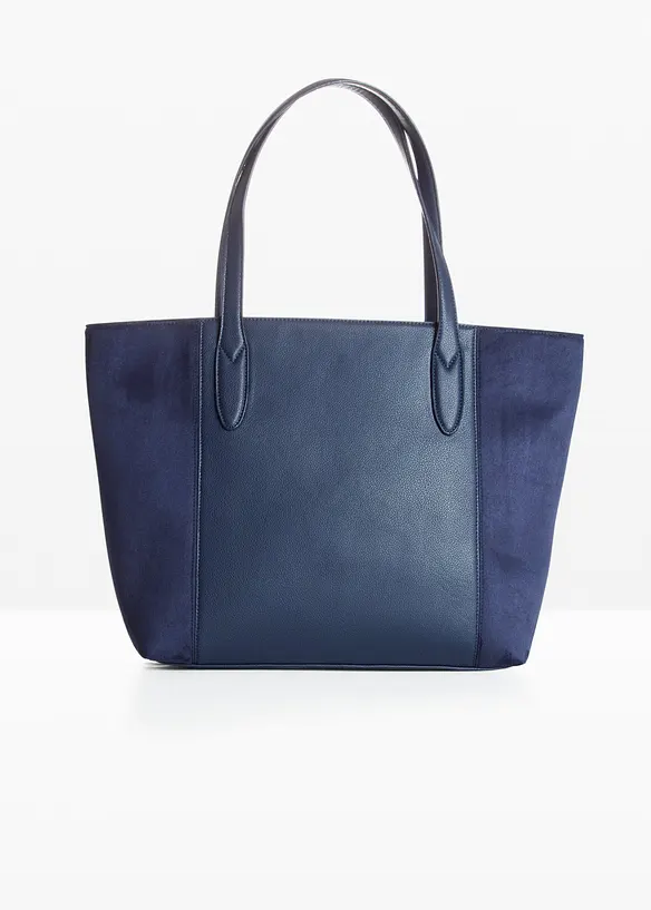Grand cabas bi-mati&egrave;re, bonprix