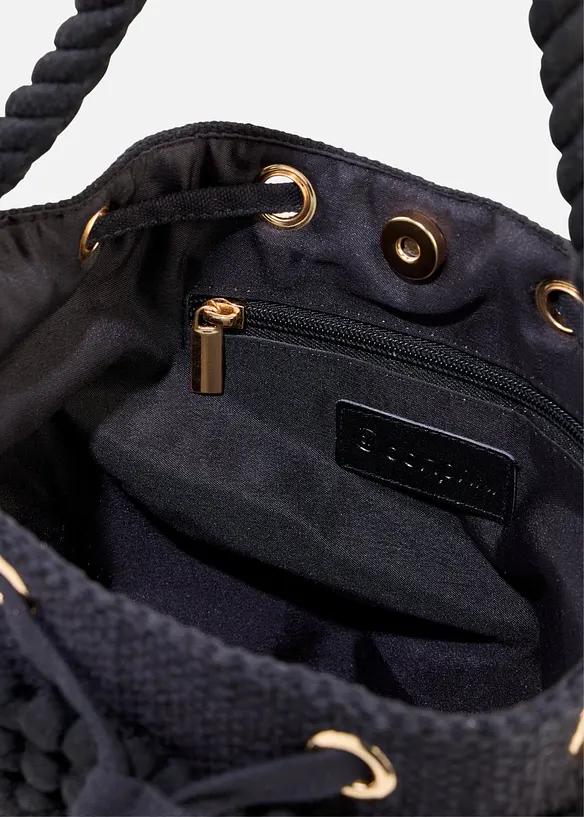 Beuteltasche in strukturierter Optik, bonprix